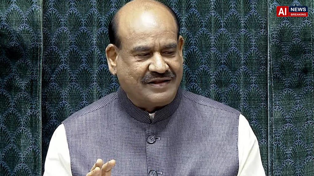 Lok Sabha session disrupted by opposition protests.