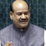 Lok Sabha session disrupted by opposition protests.