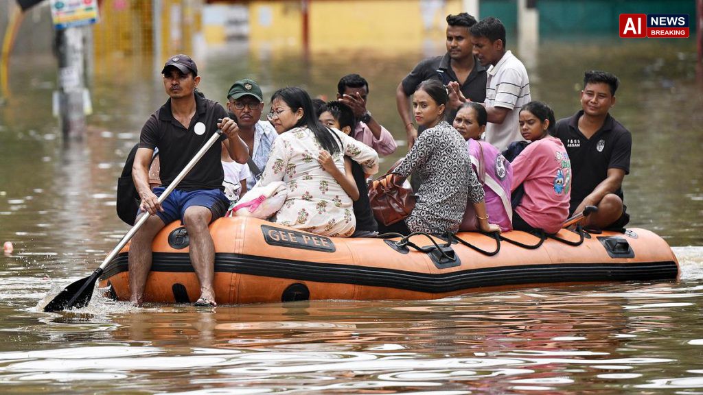 Assam Flooding Leaves at Least 99 Dead and Over 7 Lakh Affected.