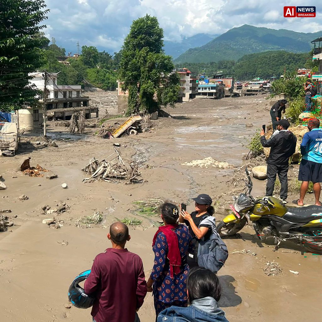 Hundreds missing, dozens dead after floods hit Nepal-China border villages