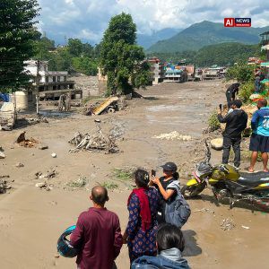 Hundreds missing, dozens dead after floods hit Nepal-China border villages