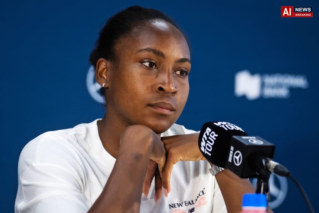 Coco Gauff comments on WTA rule.