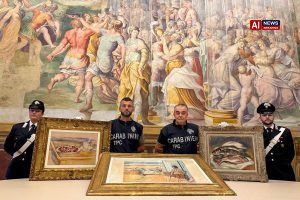 Italian police recover stolen artworks