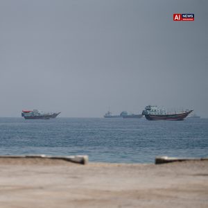 Iran and Oman agree temporary shipping lane in the Strait of Hormuz.