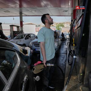 Long Lines for Gas in Iran Show War and U.S. Blockade Squeezing Supply