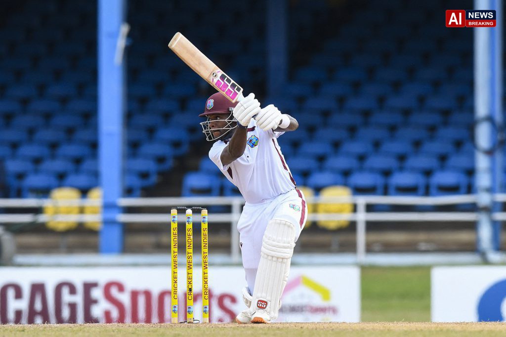 Greaves half-century props up West Indies on rain-affected day