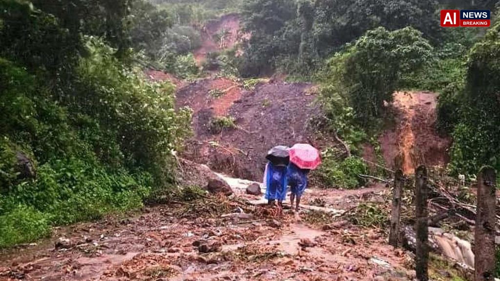 Idukki mudslide causes widespread destruction in Kerala.
