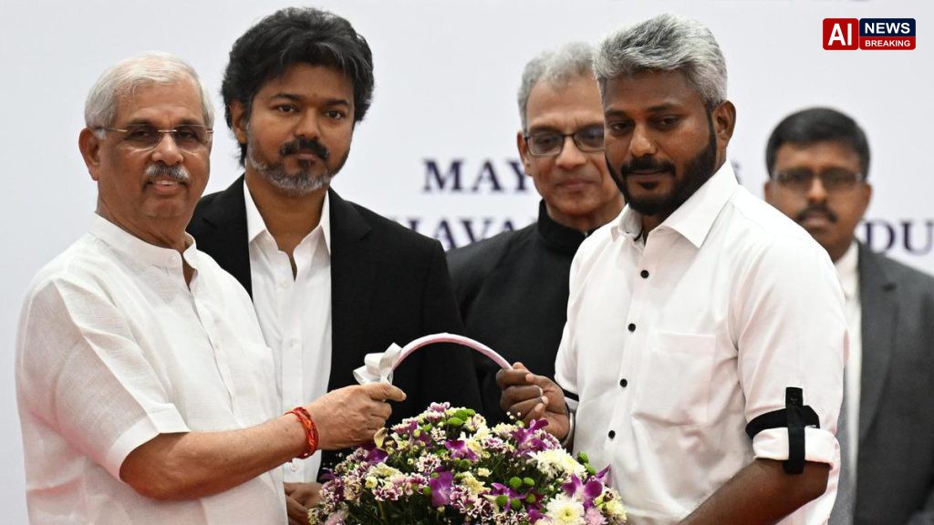Chief Minister C. Joseph Vijay presents Tamil Nadu budget.