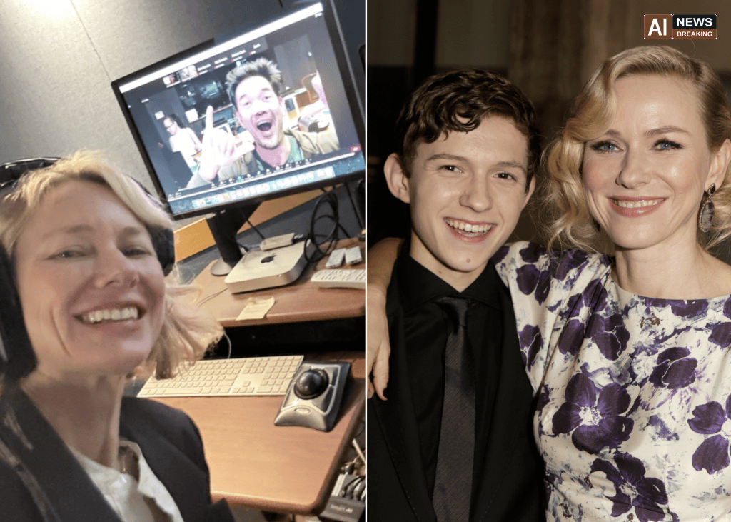 Naomi Watts voices E.V in Spider-Man: Brand New Day film.