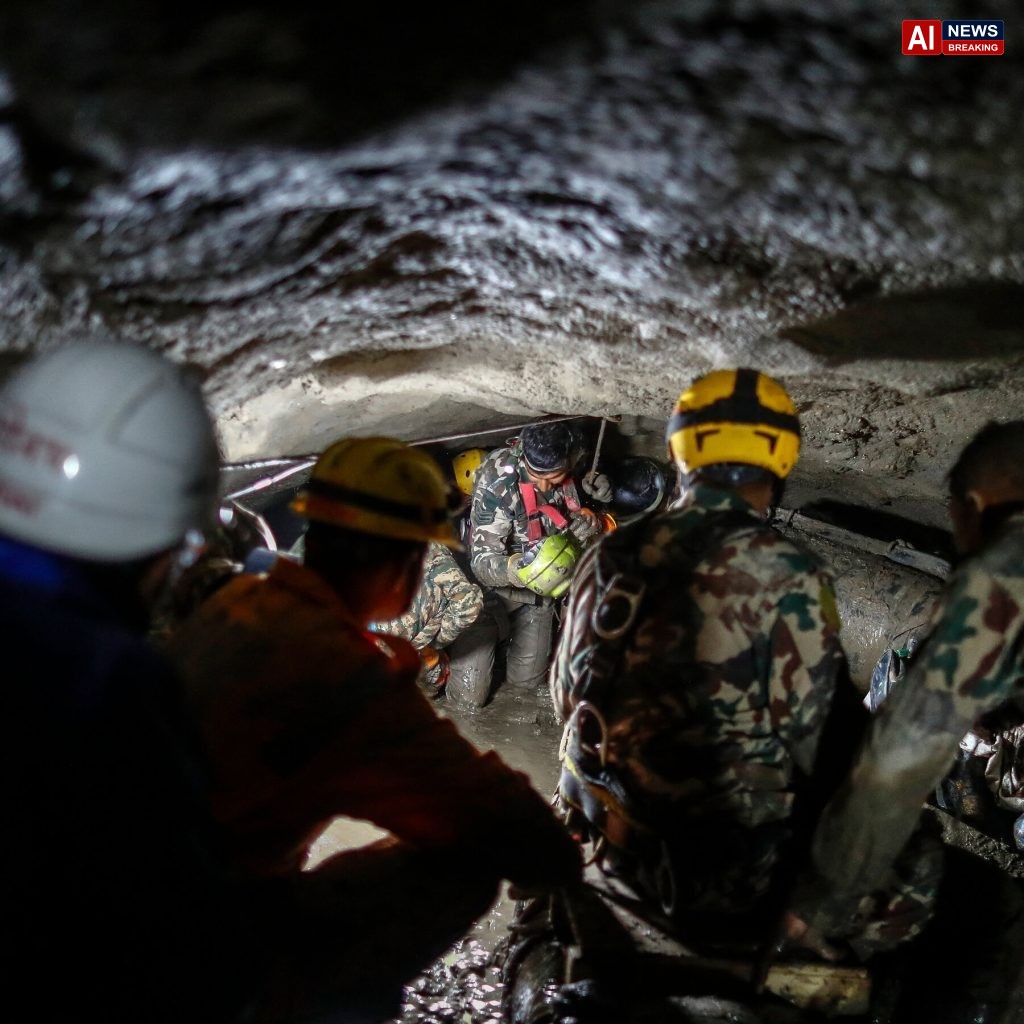 In Flood-Stricken Nepal, a Cool Gust Carries Hopes of a Miracle Rescue