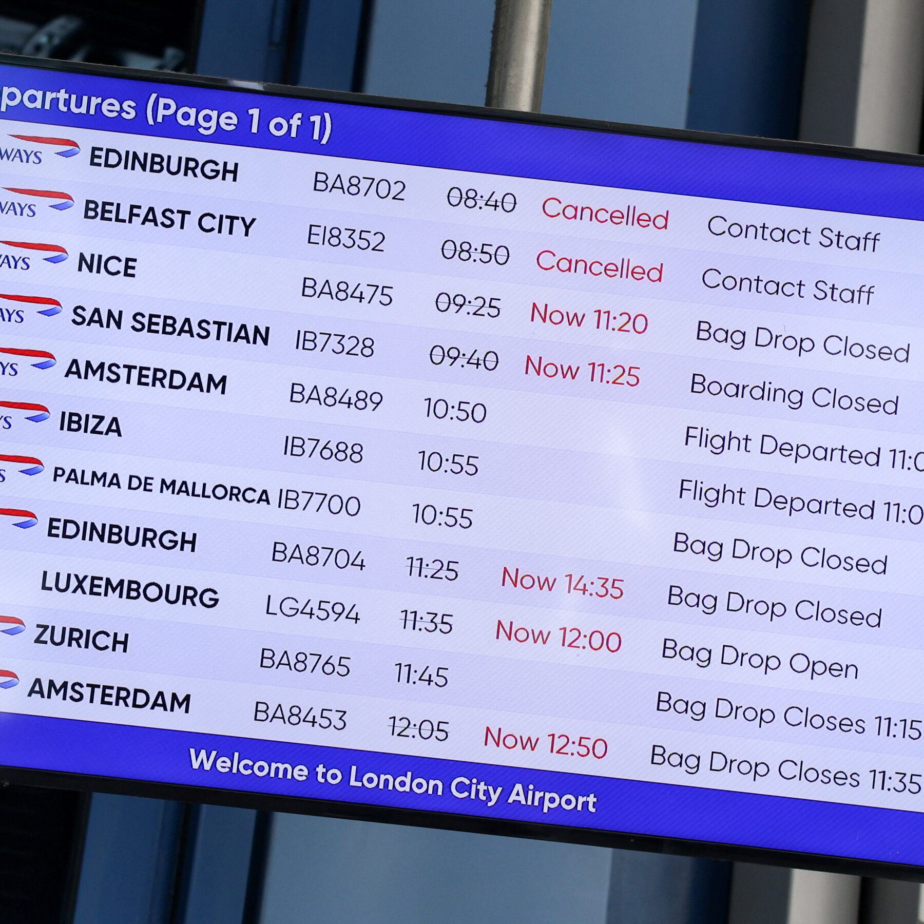 Flight Delays Disrupt UK Airports Once Again