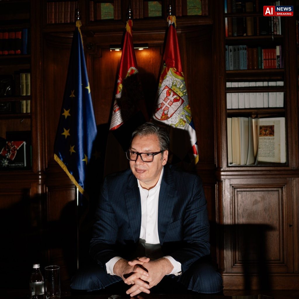 Serbia’s Longtime President Aleksandar Vucic Resigns Post