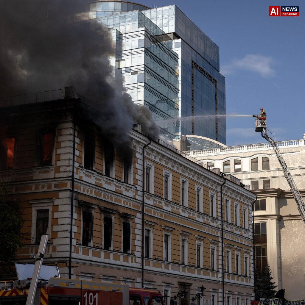 Ukrainian Science Academy, Struck by Drone, Played Key Role in Research