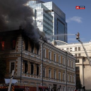 Ukrainian Science Academy, Struck by Drone, Played Key Role in Research
