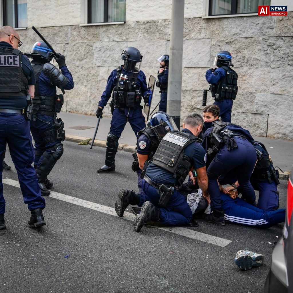 Hundreds Detained in France as Some Student Protests Turn Violent