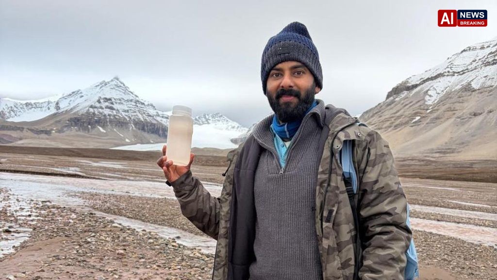 From Kannur to Ny-Alesund, researcher tracks pollutants into the Arctic