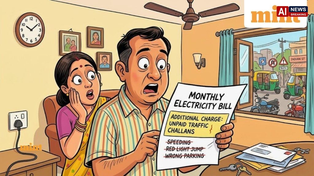 Have any traffic challan still unpaid? The amount may be added to your electricity bill