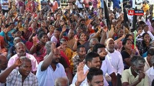 Fisherfolk protest against Tamil Nadu’s new Secretariat proposal at Pattinapakkam