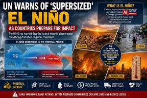 WMO El Niño Alert: 'Very Strong' 202627 Event Could Bring Extreme Heat, Drought and Floods Across the World