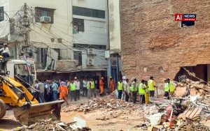 Delhi Building Collapse LIVE Updates: Demolition Starts Next to Ruined PG, Contractor Taken Into Custody