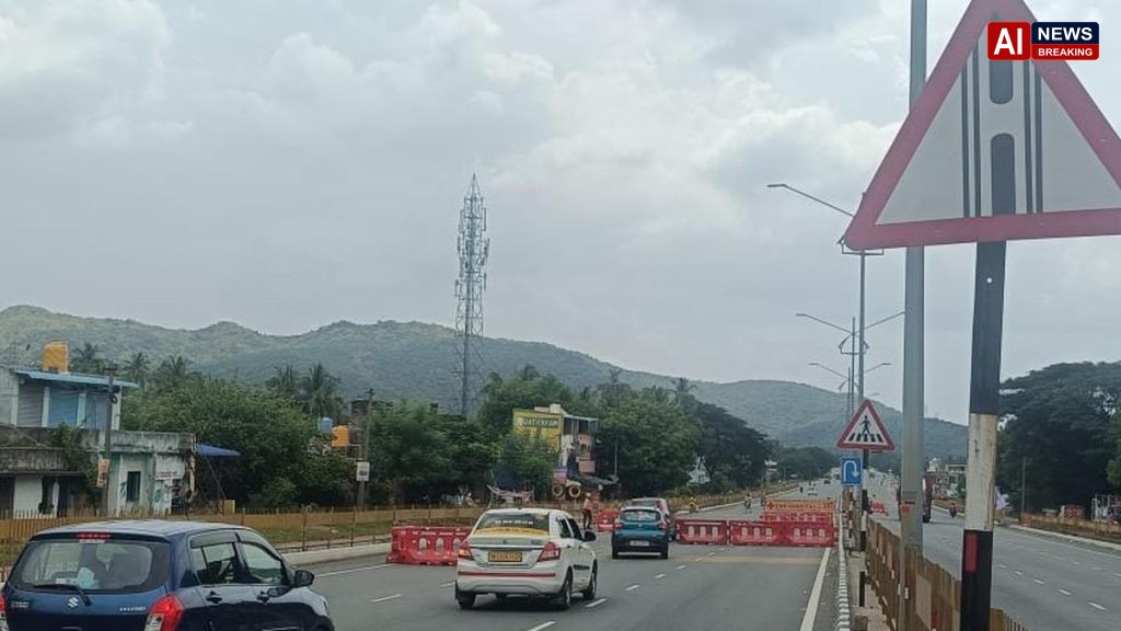 NHAI implements road safety measures at ‘black spot’ near Ambur after school bus accident