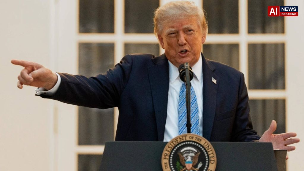Trump bans news outlets CNN, MS NOW, Politico from White House