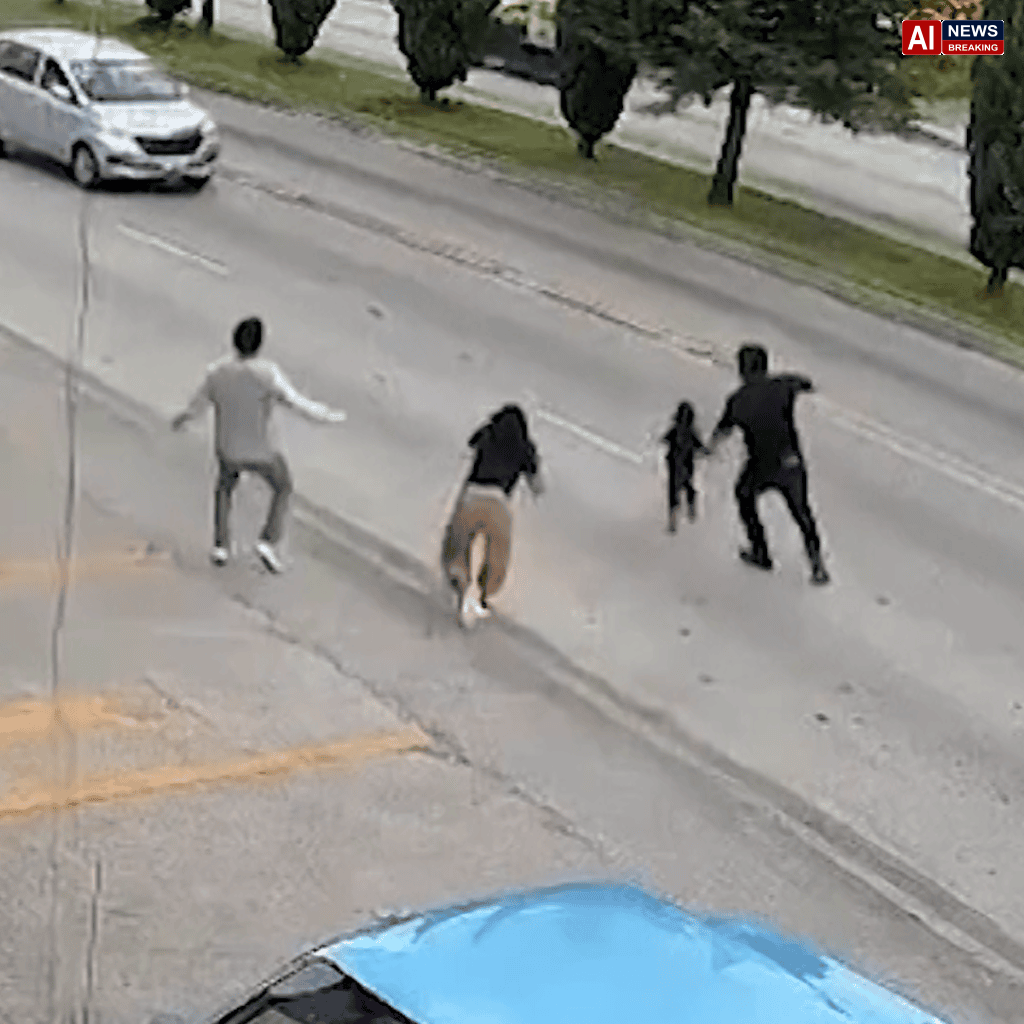 Video Shows Grocery Store Manager Saving Toddler From Oncoming Traffic