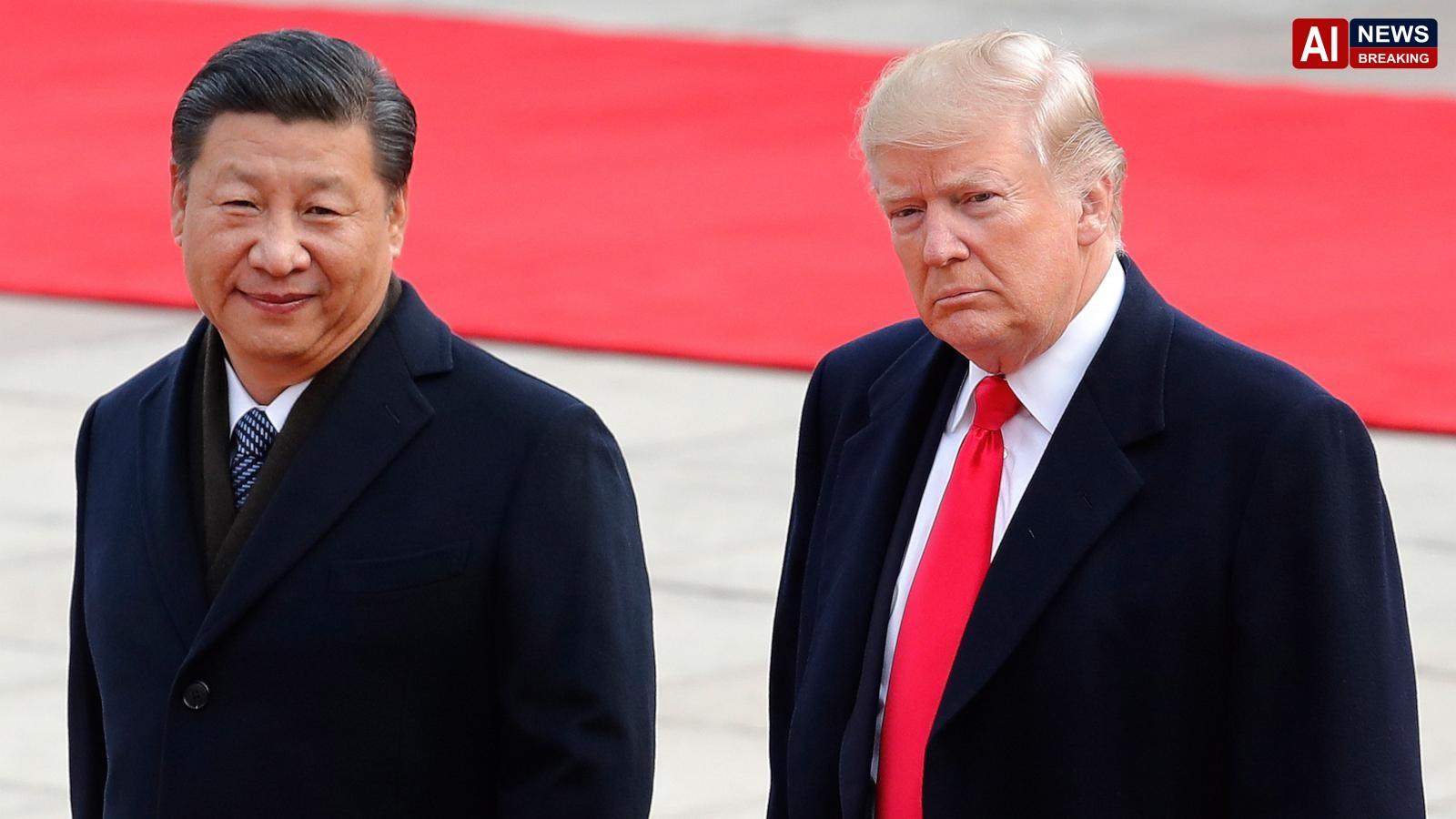 China's Xi kicks off state visit to Washington on Wednesday with a rare planeside welcome from Trump
