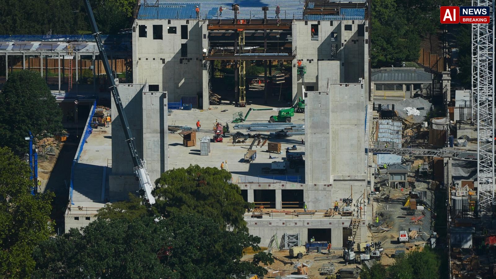 Trump says his ballroom will house a drone port. The Secret Service already has one next door