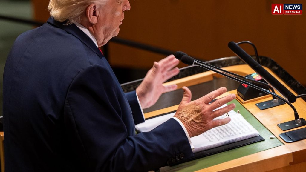 Trump returns to UN at a moment of anxiety about Iran, AI and the future of the world body itself