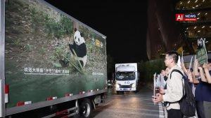 2 giant pandas set off to Atlanta zoo from China after Xi-Trump summit