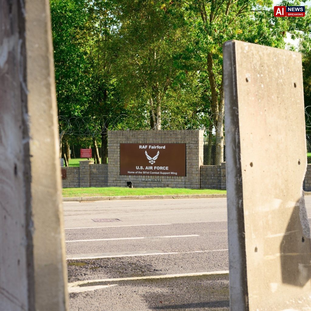 U.K.-Iranian Man Arrested in Connection to RAF Fairford Air Base Incident