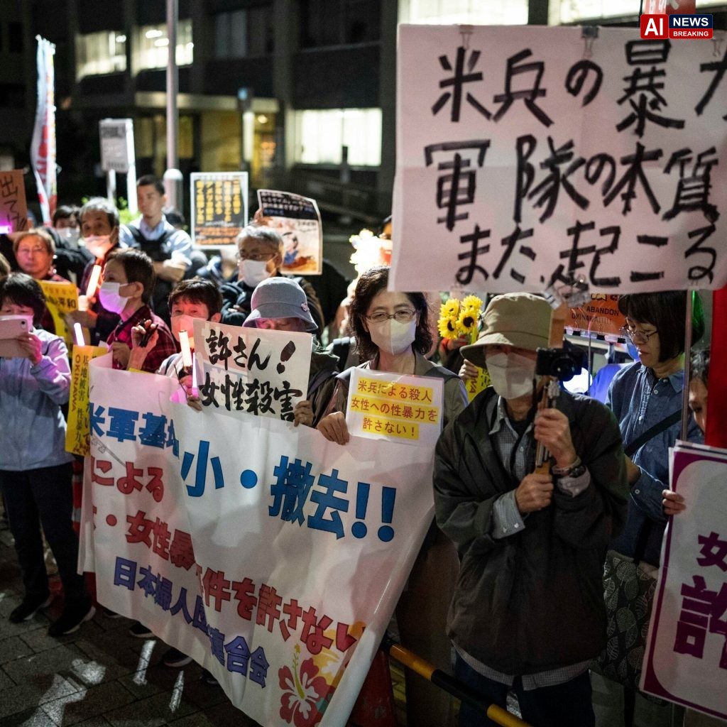 Case of U.S. Marine Accused of Murder in Japan Draws Outcry