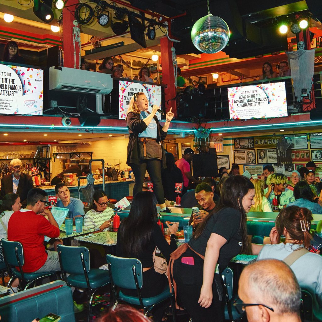 Broadway’s New Heated Rivalry: Two Diners With Singing Waiters
