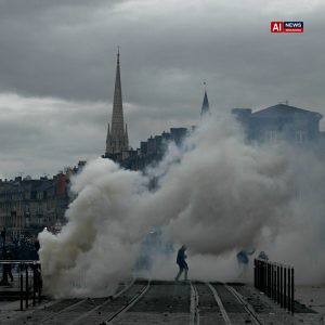 Unrest Erupts Again in France, but This Time, With Less Property Damage