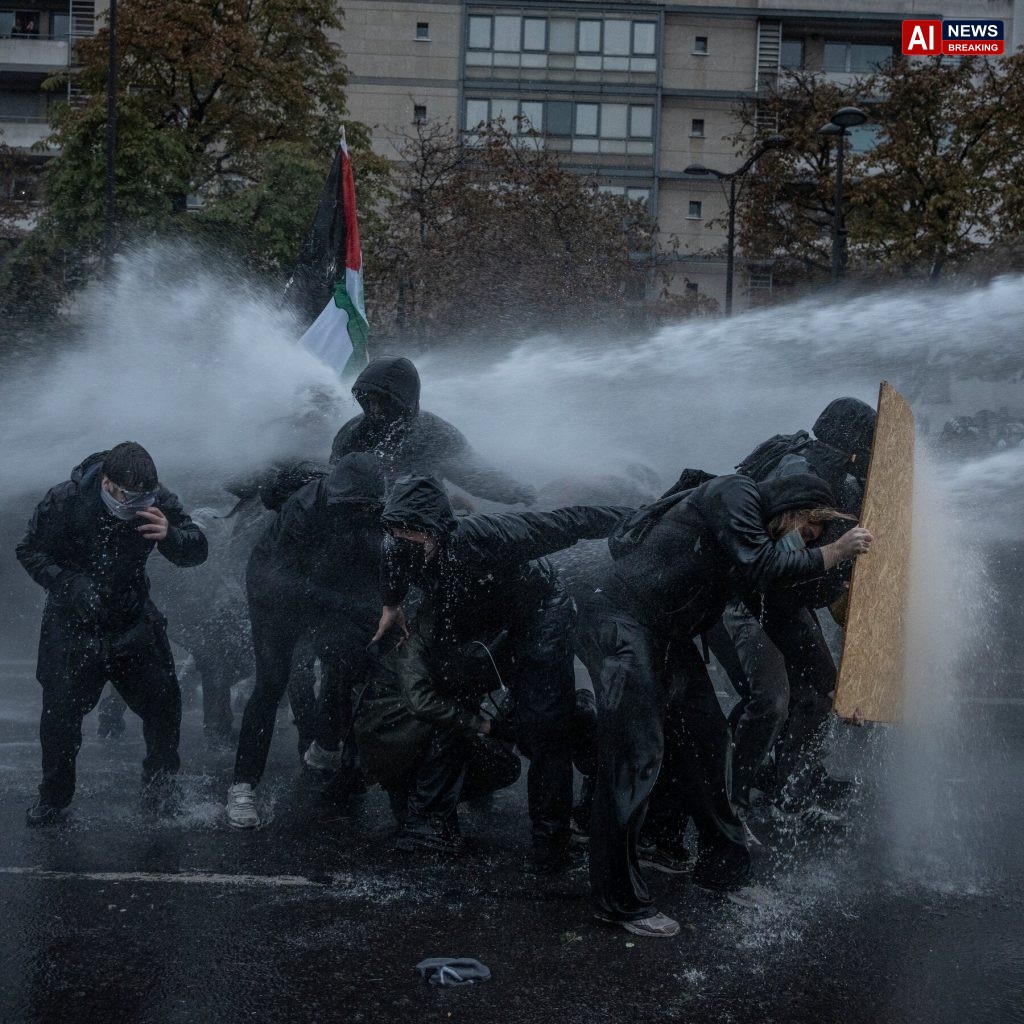 A Day After Renewed Street Clashes in France, Relief and Anxiety Mix