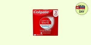 Colgate’s whitening toothpaste is 47% off today, and it’s not on the FDA’s recall list