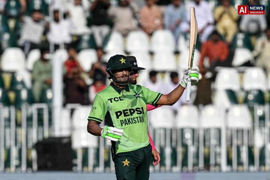 Nawaz, Minhas fifties lead Pakistan to 302