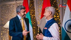 Jaishankar welcomes UAE’s Foreign Minister Al Nahyan in Mumbai