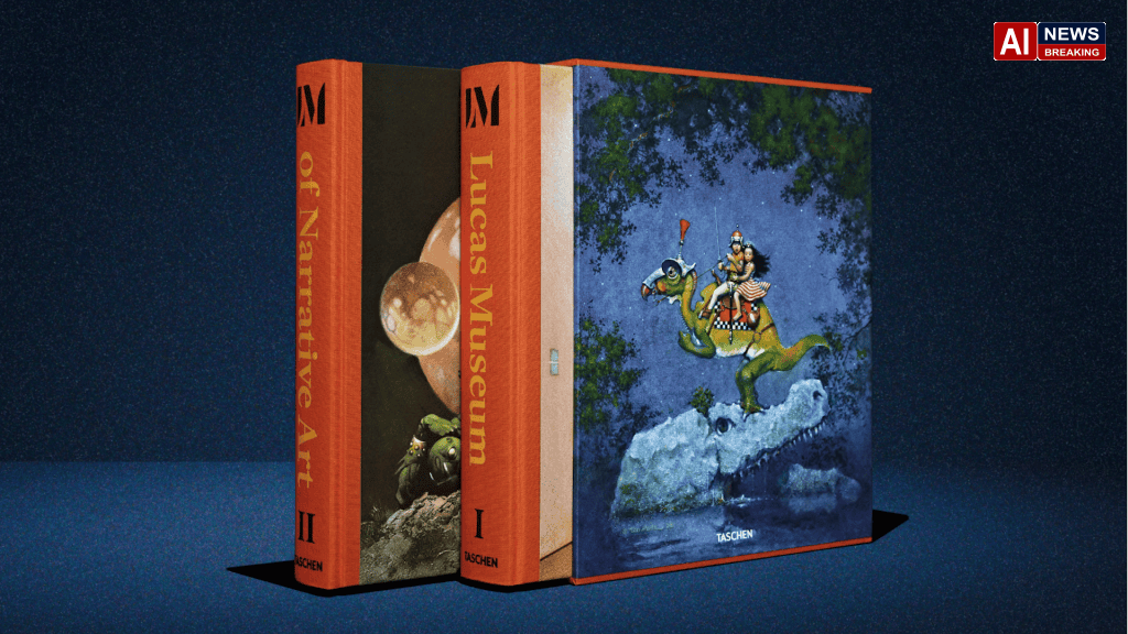 Can’t make it to the Lucas Museum of Narrative Art for the 'Star Wars' display? This is the companion book set you’re looking for!