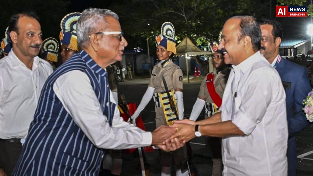 Keralam Governor-designate Om Prakash Mathur arrives in Thiruvananthapuram; to be sworn in on October 23