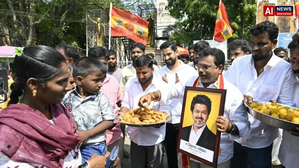 Tamil Nadu bypoll results: TVK leads in Madurantakam, Dharapuram seats