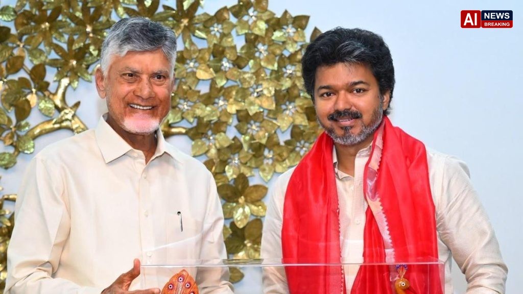 Tamil Nadu CM Vijay seeks more Krishna water for Chennai, Andhra Pradesh CM Naidu makes no commitment