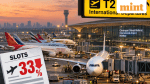 Airlines oppose Mumbai airport slot cut.