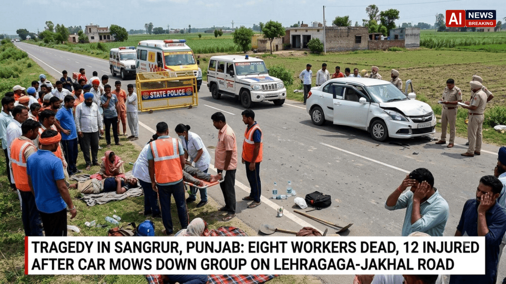 Eight dead, 12 injured as car runs over workers in Punjab's Sangrur: What led to the accident? Details
