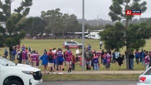 Ten injured as car hits crowd in Australia in 'horrible incident'