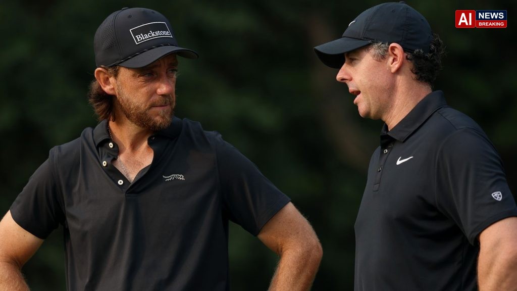 McIlroy four off lead on delayed first day in India