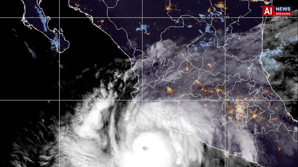 Simon strengthens into a Category 4 hurricane as it approaches Mexico's coast
