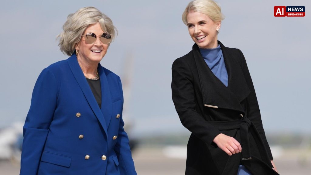 Who's on Air Force One? Trump's midterms entourage includes strategists, aides and aging athletes