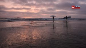 A pulse of warm water hitting the Pacific coast could mean erosion and flooding